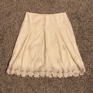 Off white skirt